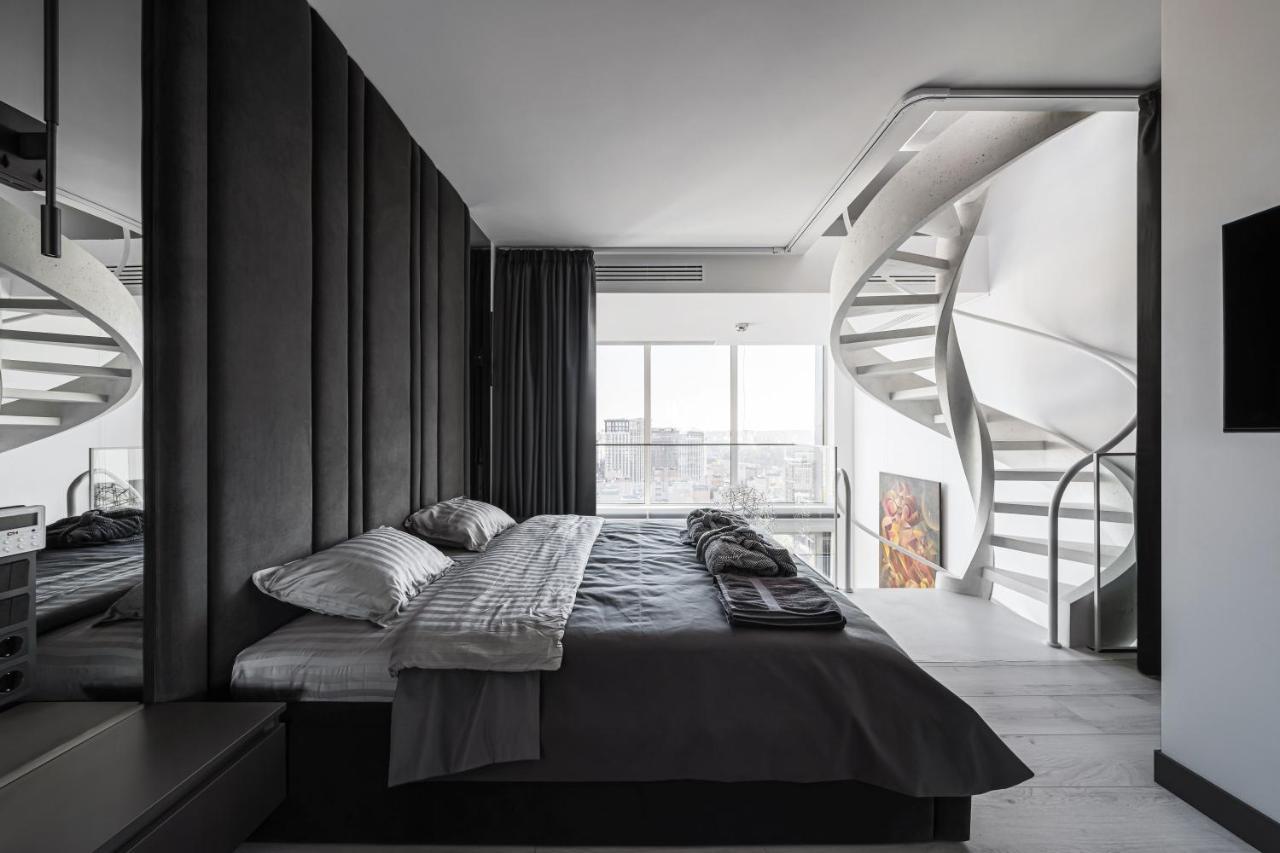 Appartamento The Penthouse Kiev Esterno foto