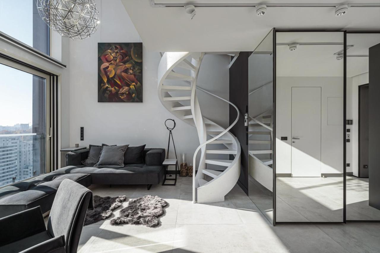 Appartamento The Penthouse Kiev Esterno foto