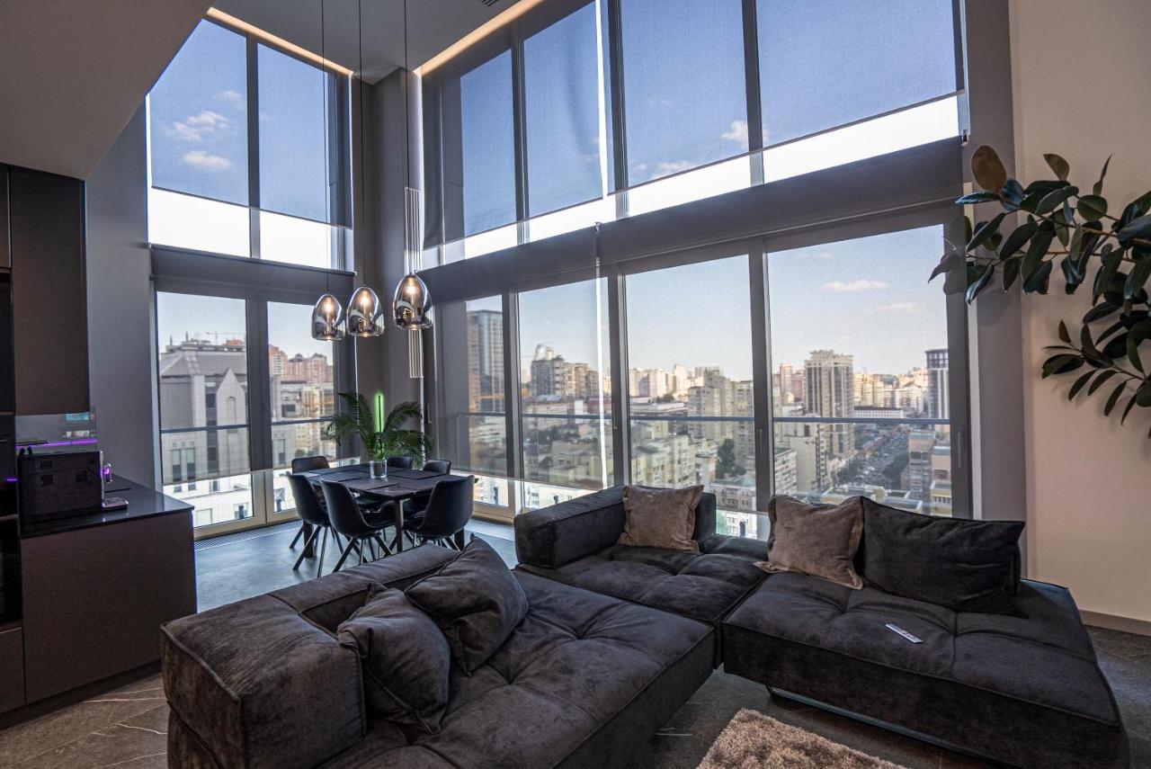 Appartamento The Penthouse Kiev Esterno foto